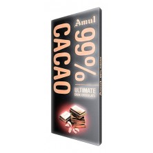 Amul 99% Cacao Chocolate, 125g