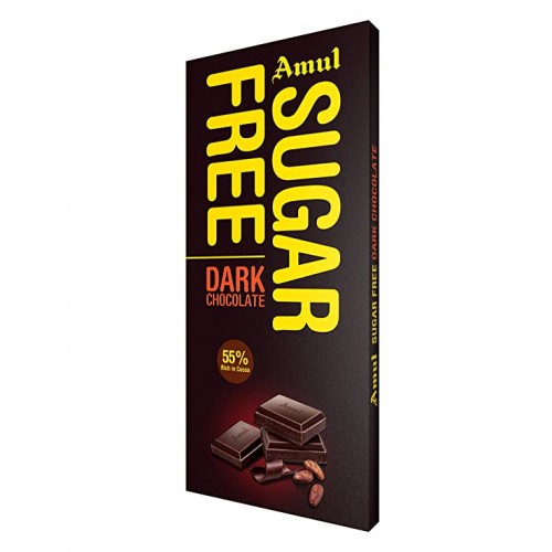 Amul Sugar Free Dark Chocolate, 150 g