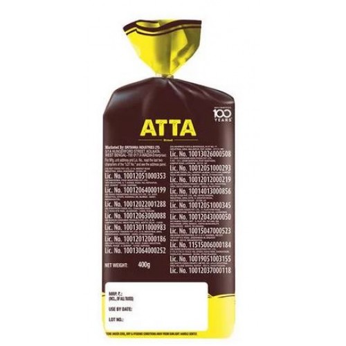 Britannia Atta Bread, 400 g 