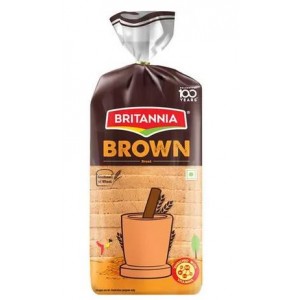 Britannia Brown Bread - With Goodness Of Wheat, Enriched With Vitamins, 400 g